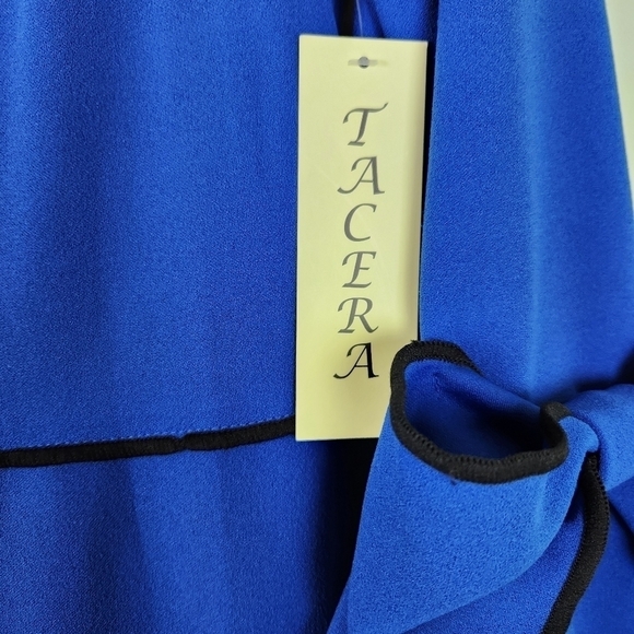 NWT Tacera Royal Blue Dress - Picture 4 of 8